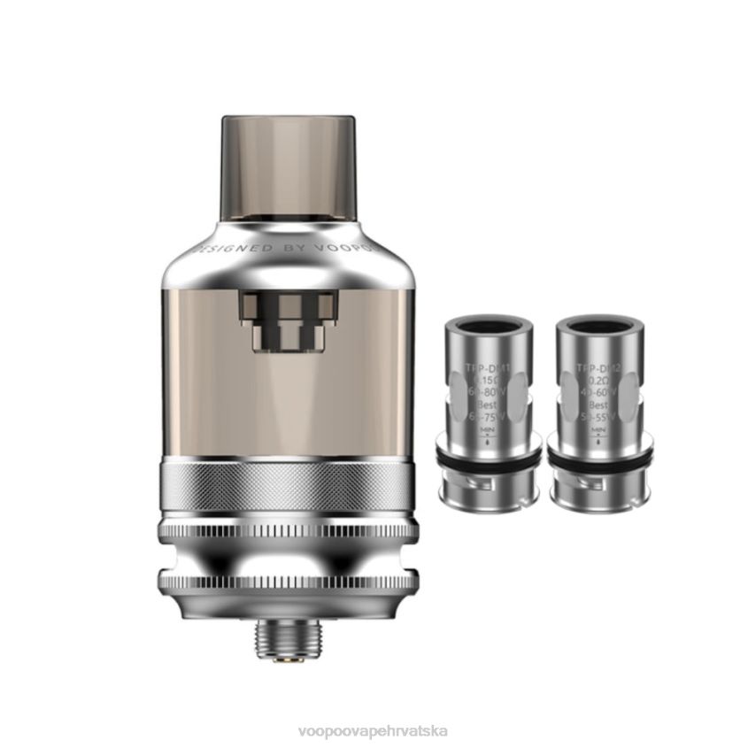 VOOPOO Vape Hrvatska - VOOPOO TPP spremnik mahuna srebro 0TT264562