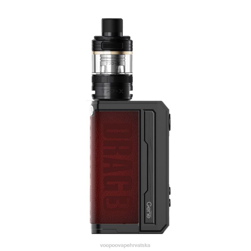 VOOPOO Hrvatska - VOOPOO DRAG 3 TPP X box mod kit crno-crvena 0TT264271