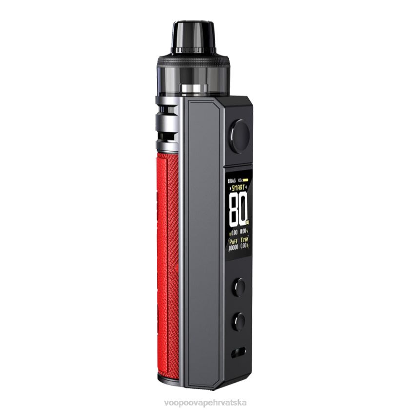 VOOPOO Hrvatska - VOOPOO DRAG H80S komplet mahuna Crvena 0TT264241