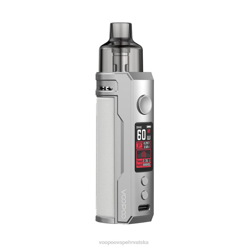 VOOPOO Hrvatska - VOOPOO DRAG S pod mod kit srebrno bijela 0TT264201