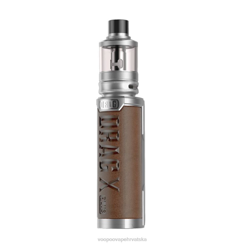 VOOPOO Hrvatska - VOOPOO DRAG X PLUS stručno izdanje srebrna+retro smeđa 0TT264281
