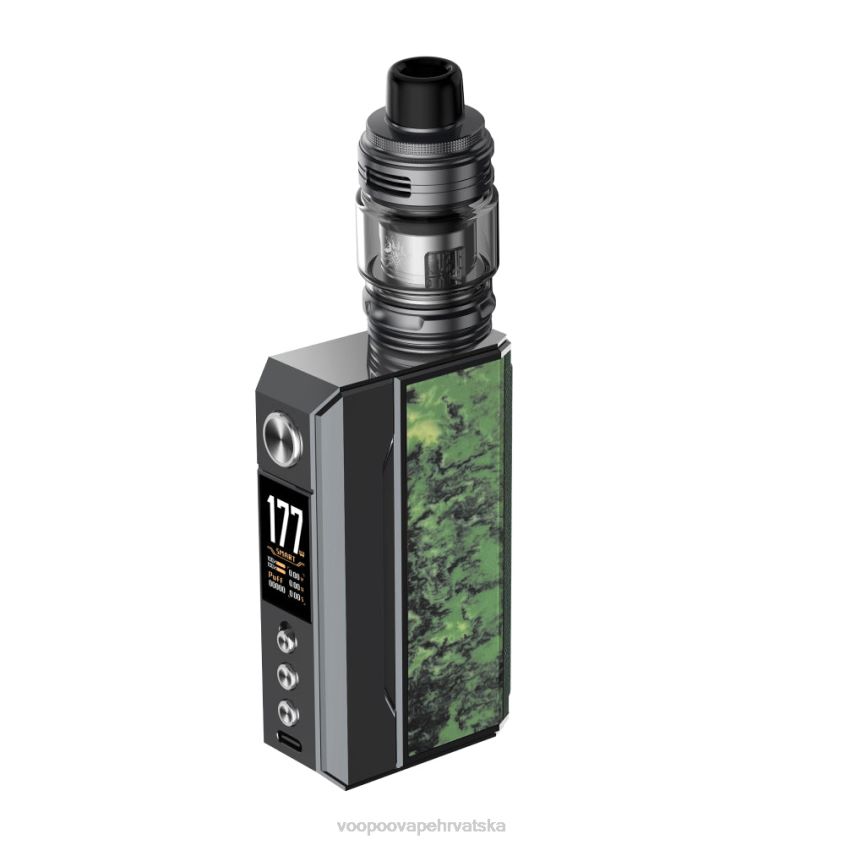 VOOPOO Vape Kits - VOOPOO DRAG 4 komplet gun metal+šumsko zelena 0TT264166