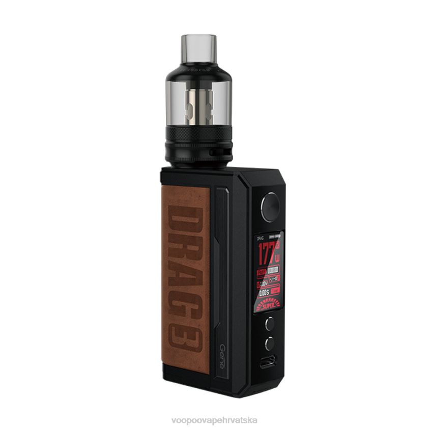 VOOPOO Vape Price - VOOPOO DRAG 3 box mod kit pješčano smeđa 0TT264250
