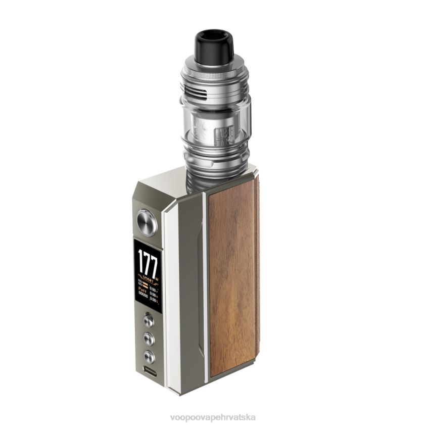 VOOPOO Vape Zagreb - VOOPOO DRAG 4 komplet blijedo zlato+orah 0TT264163