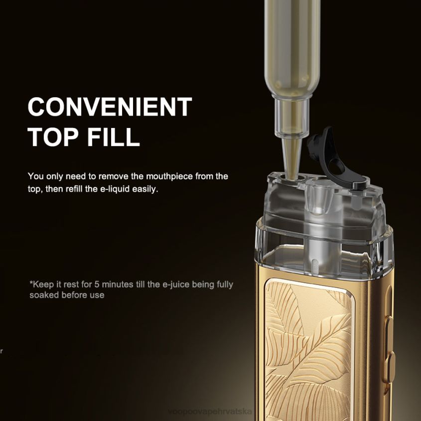 VOOPOO Vape Zagreb - VOOPOO VINCI POD kraljevsko izdanje Zlatni list 0TT264343