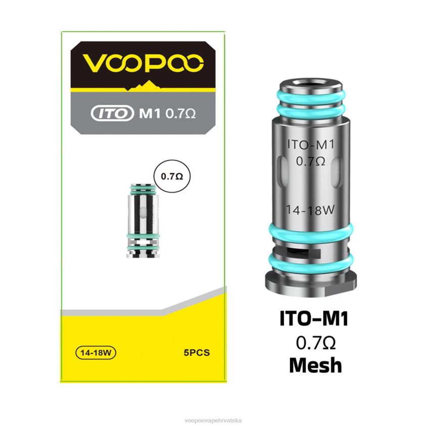 VOOPOO Vape Hrvatska - VOOPOO ITO zavojnice (5kom) ito-m1 0TT264612