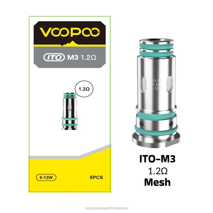 VOOPOO Vape Liquid Hrvatska - VOOPOO ITO zavojnice (5kom) ito-m3 0TT264614