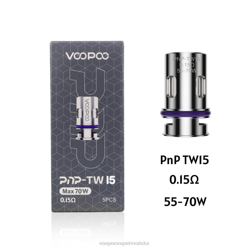 VOOPOO Hrvatska - VOOPOO PNP zavojnice (5kom) pnp-tw15 0TT264601