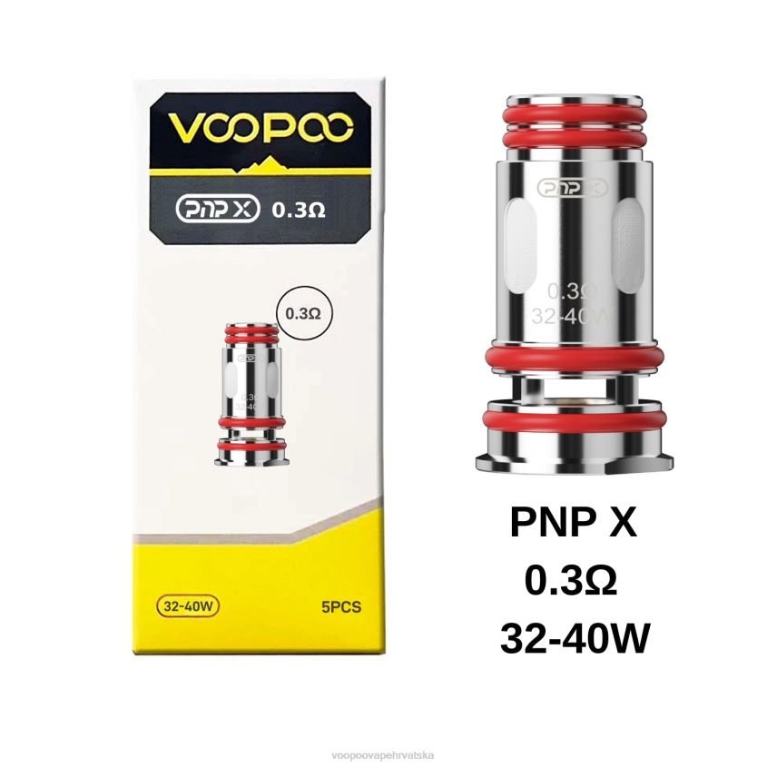 VOOPOO Vape Drag Hrvatska - VOOPOO PNP zavojnice (5kom) pnp x 0,3 ohma 0TT264607