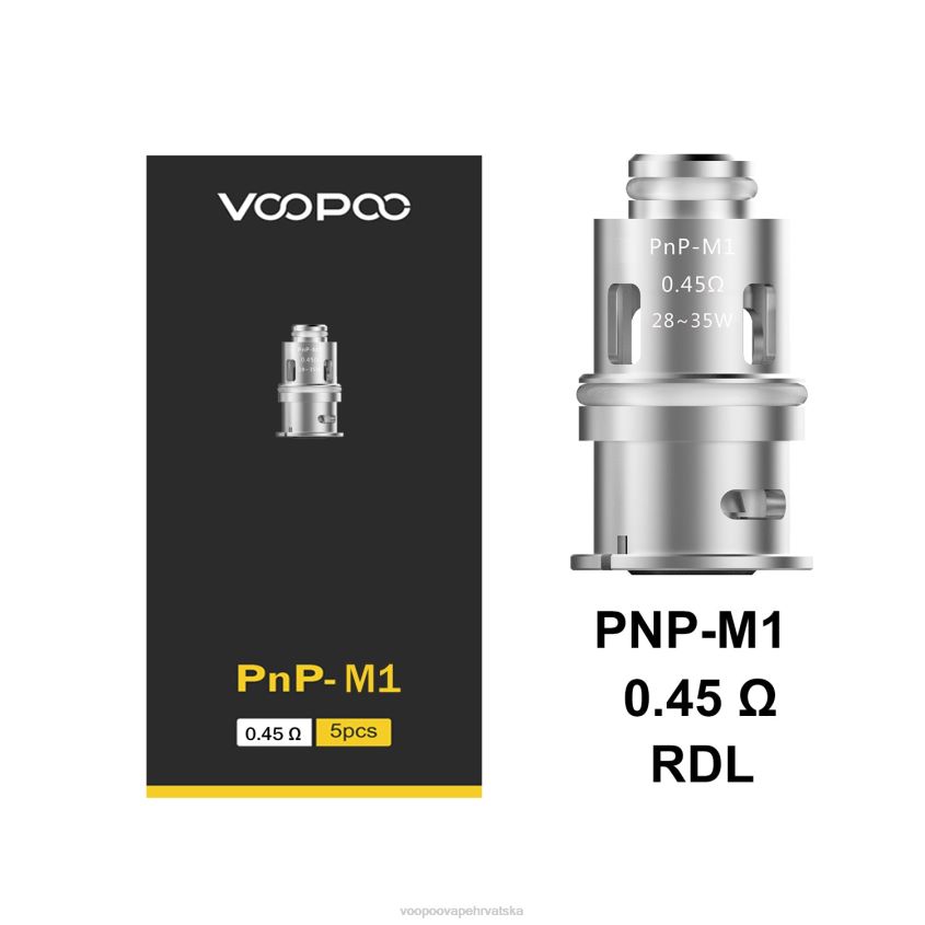 VOOPOO Vape Gene - VOOPOO PNP zavojnice (5kom) pnp-m1 0TT264588