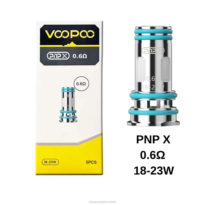 VOOPOO Vape Gene - VOOPOO PNP zavojnice (5kom) pnp x 0,6 ohma 0TT264608