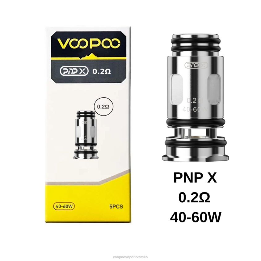 VOOPOO Vape Kits - VOOPOO PNP zavojnice (5kom) pnp x 0,2 ohma 0TT264606