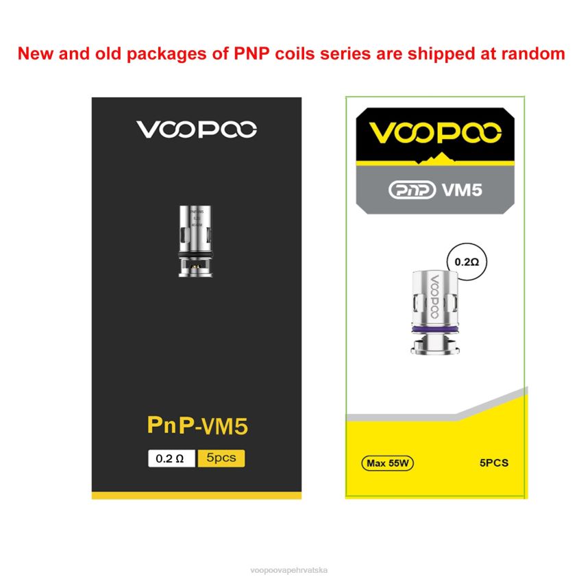 VOOPOO Vape Liquid Hrvatska - VOOPOO PNP zavojnice (5kom) pnp-c1 0TT264584